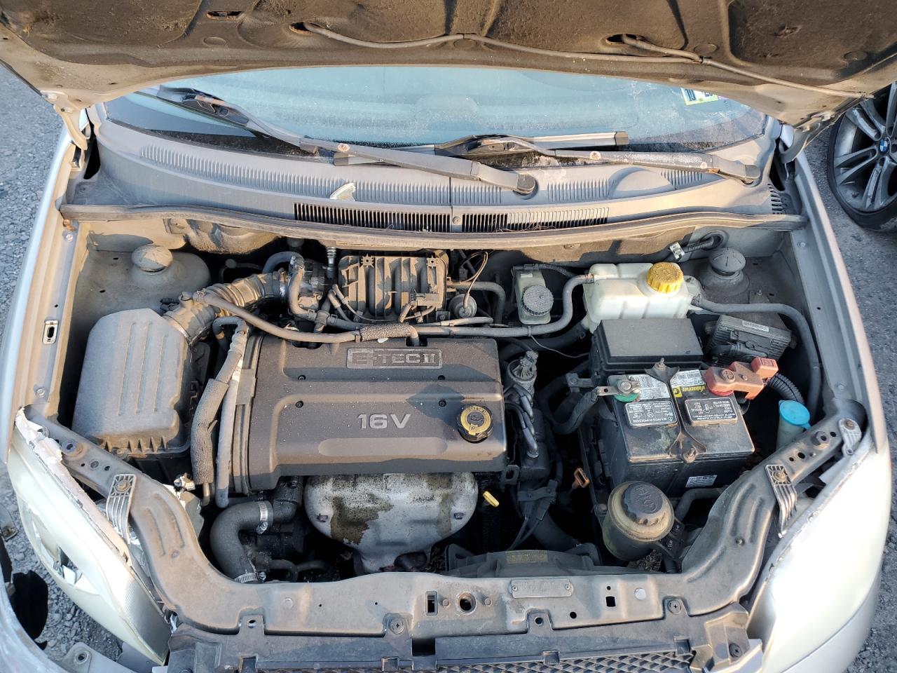 2007 Chevrolet Aveo VIN KL1TD56687B102873 Copart auction photo, front end damage thumbnail 11