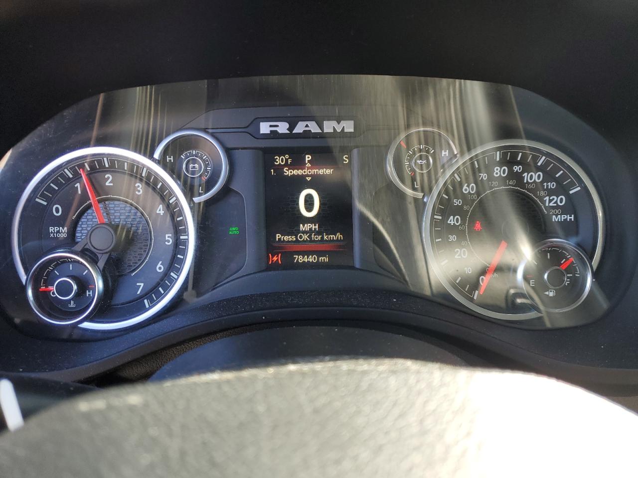 2021 RAM 1500 VIN 1C6SRFFT1MN564601 Copart auction photo, front end / rear end damage thumbnail 9
