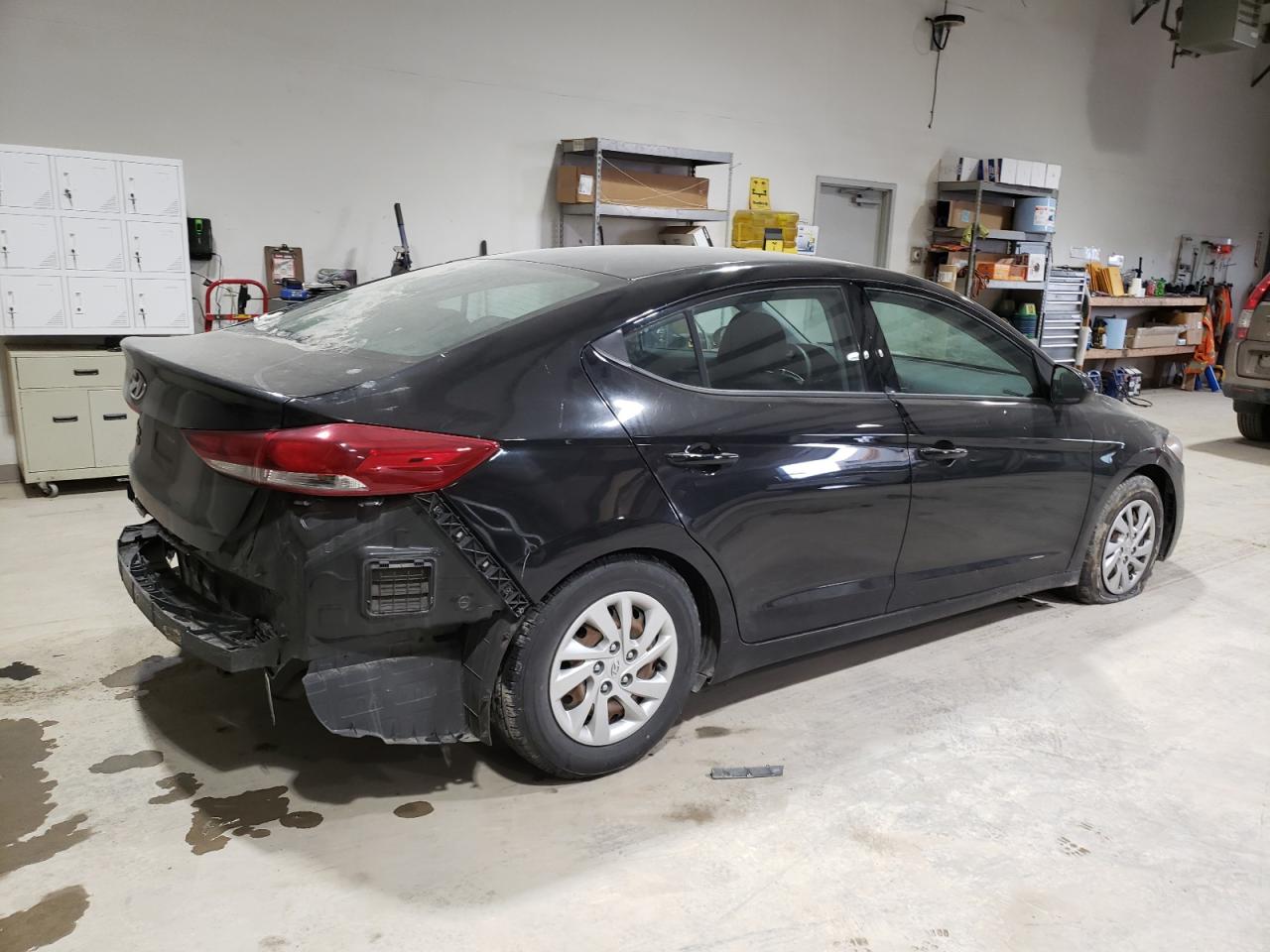 2018 Hyundai Elantra VIN 5NPD74LF4JH285844 Copart auction photo, rear end damage thumbnail 3