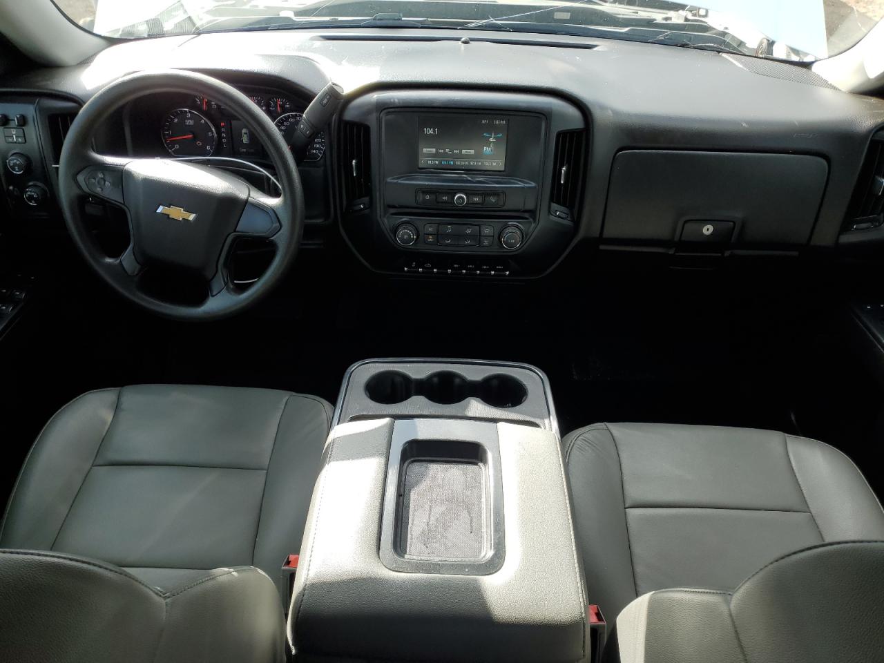 2017 Chevrolet Silverado VIN 1GCVKNEH4HZ349309 Copart auction photo, rollover damage thumbnail 8