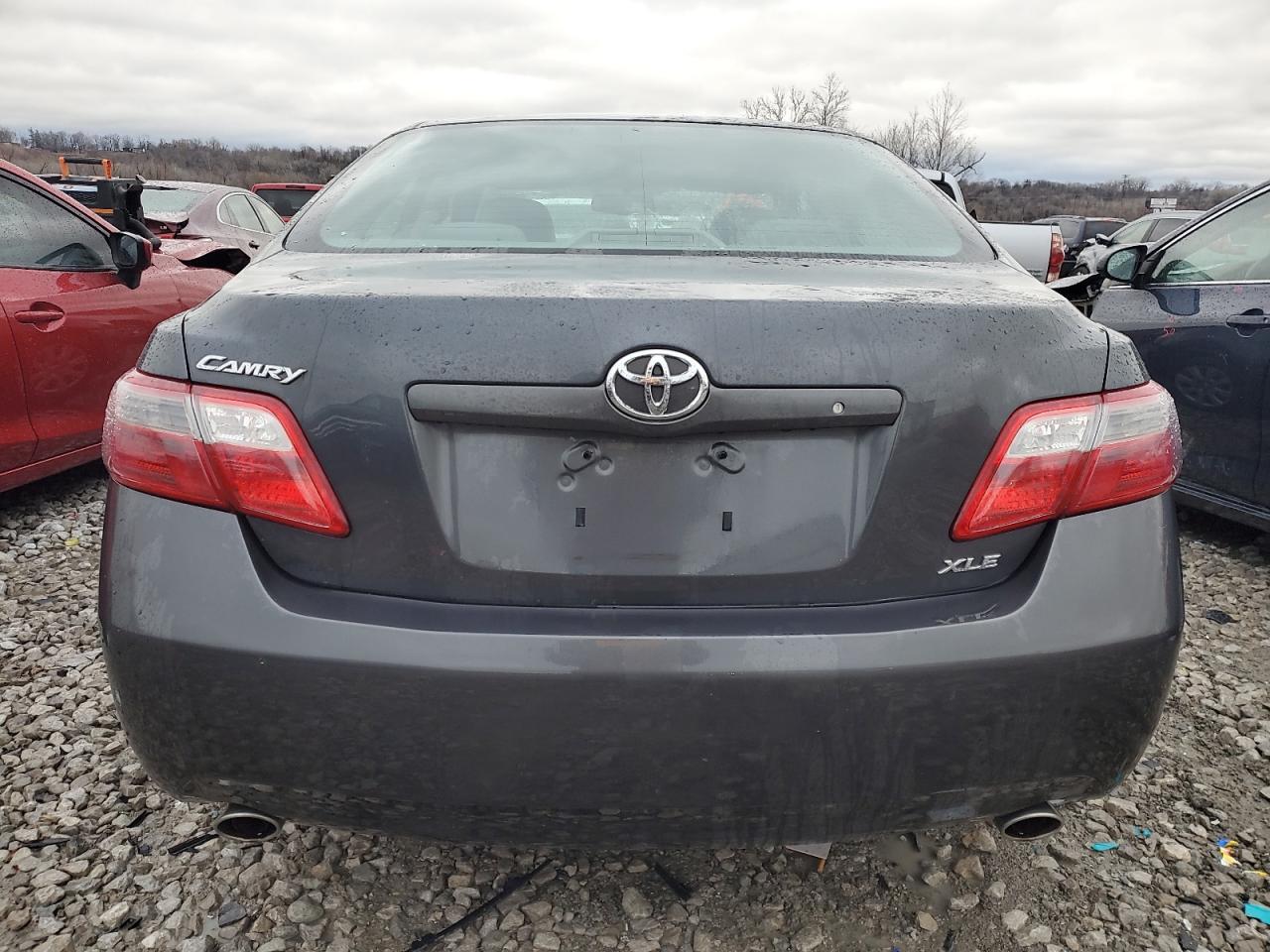 2007 Toyota Camry VIN 4T1BK46K37U044219 Copart auction photo, front end / side damage thumbnail 6