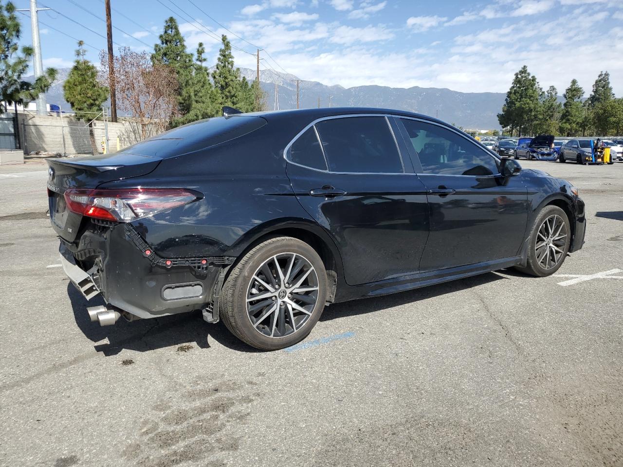 2023 Toyota Camry VIN 4T1G11AK0PU810308 Copart auction photo, rear end damage thumbnail 3