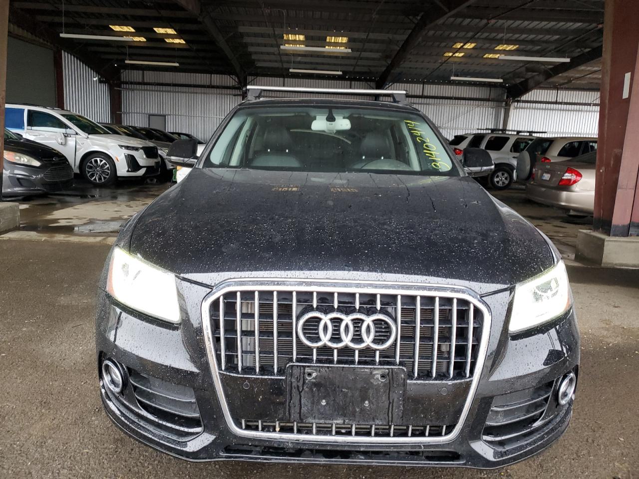 2016 Audi Q5 VIN WA1L2AFP1GA147105 Copart auction photo, side / rear end damage thumbnail 5