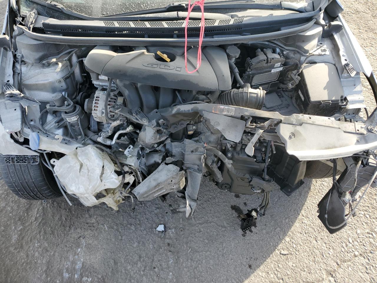 2016 KIA Forte VIN KNAFK5A82G5652344 Copart auction photo, front end damage thumbnail 11