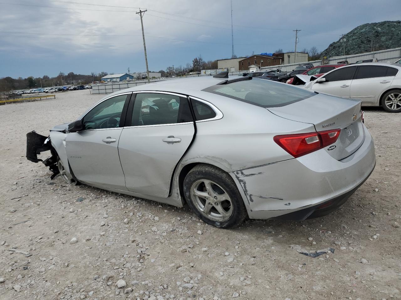 2017 Chevrolet Malibu VIN 1G1ZB5ST7HF220730 Copart auction photo, front end damage thumbnail 2