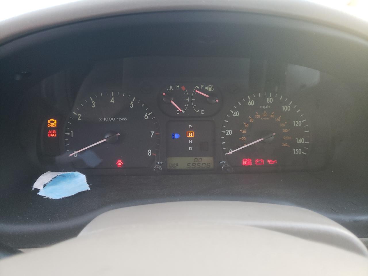 2004 KIA Optima VIN KNAGD126X45337193 Copart auction photo, all over damage thumbnail 9