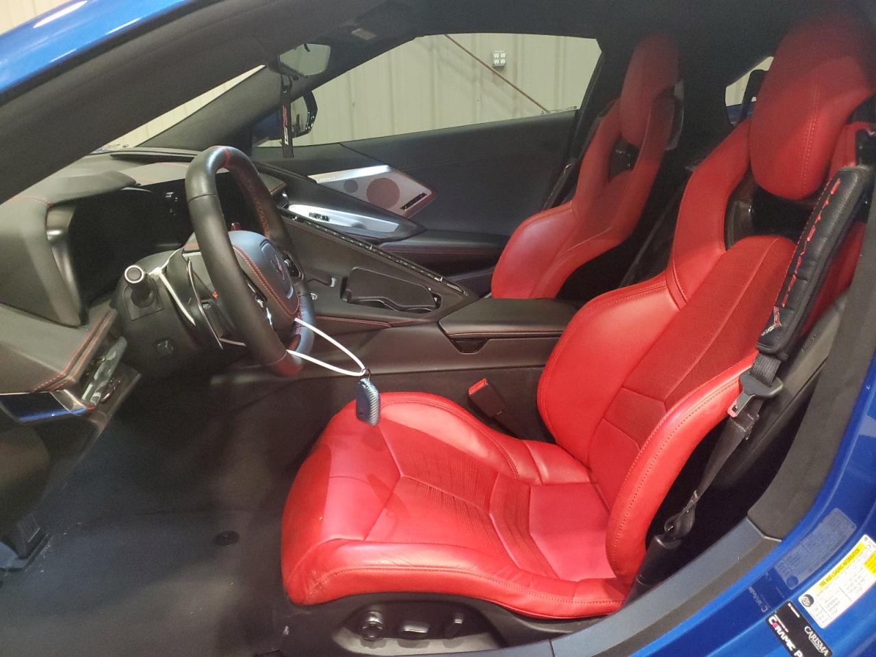 2020 Chevrolet Corvette VIN 1G1Y82D45L5111115 Copart auction photo, front end / side damage thumbnail 7