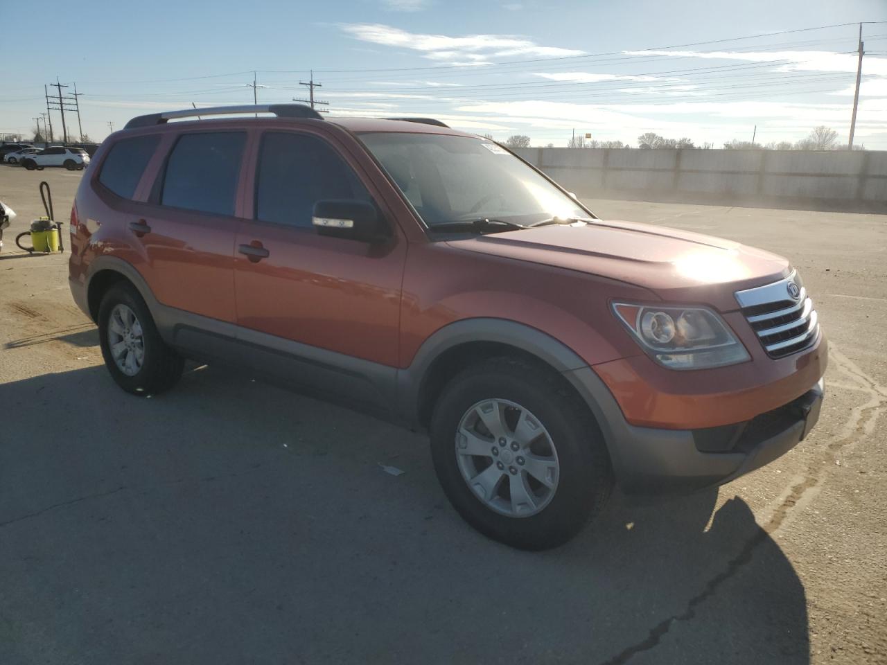 2009 KIA Mohave (borrego) VIN KNDJH741995027674 Copart auction photo, front end damage thumbnail 4