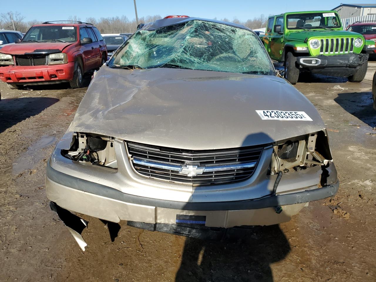 2005 Chevrolet Impala VIN 2G1WF52E059326823 Copart auction photo, rollover damage thumbnail 5