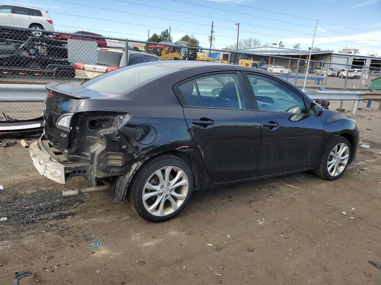 2010 Mazda 3 VIN JM1BL1S58A1346016 Copart auction photo, rear end damage thumbnail 3