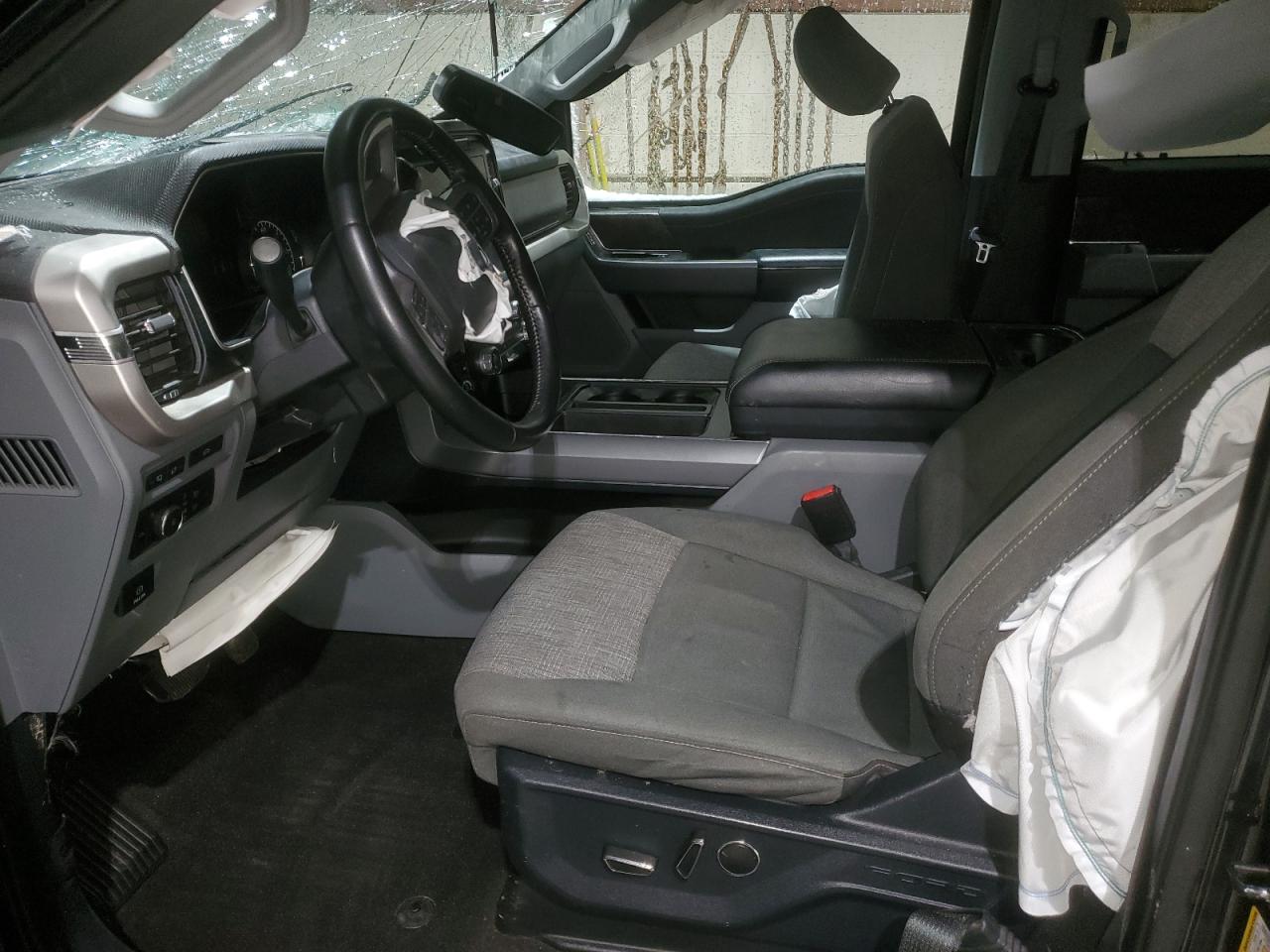 2021 Ford F-150 VIN 1FTEW1EP1MFA57424 Copart auction photo, all over damage thumbnail 7