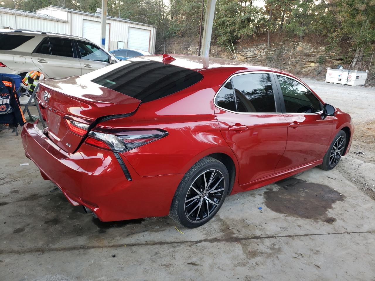 2021 Toyota Camry VIN 4T1G11AK3MU460734 Copart auction photo, rear end damage thumbnail 3