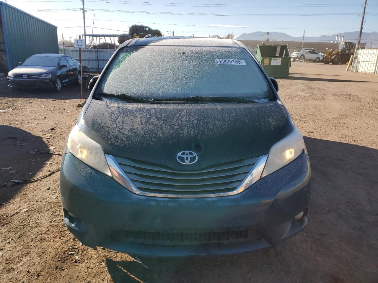 2012 Toyota Sienna VIN 5TDYK3DC1CS220168 Copart auction photo, undercarriage damage thumbnail 5