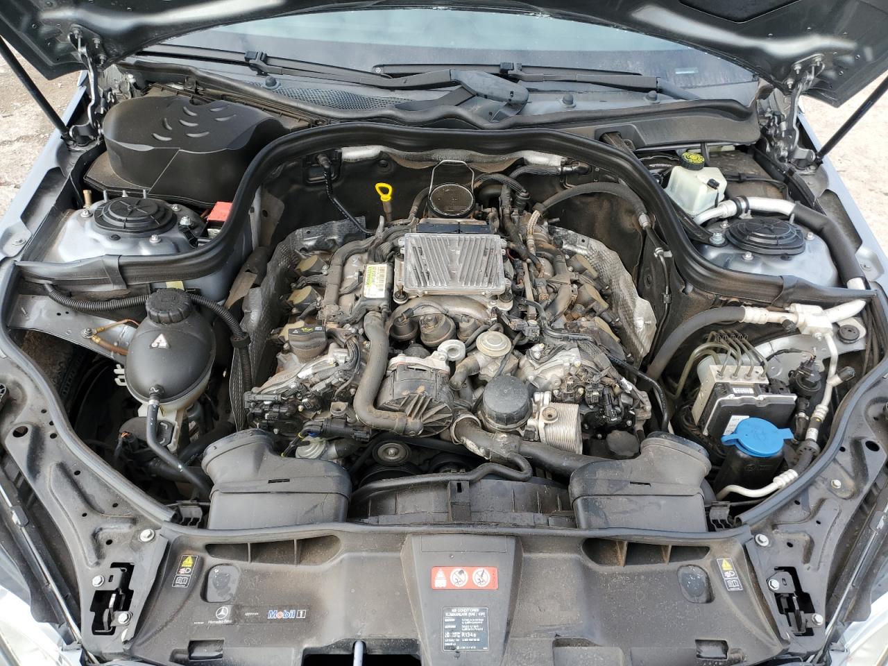 2010 Mercedes-Benz E-klasse VIN WDDHF5GB4AA242233 Copart auction photo, undercarriage / front end damage thumbnail 12