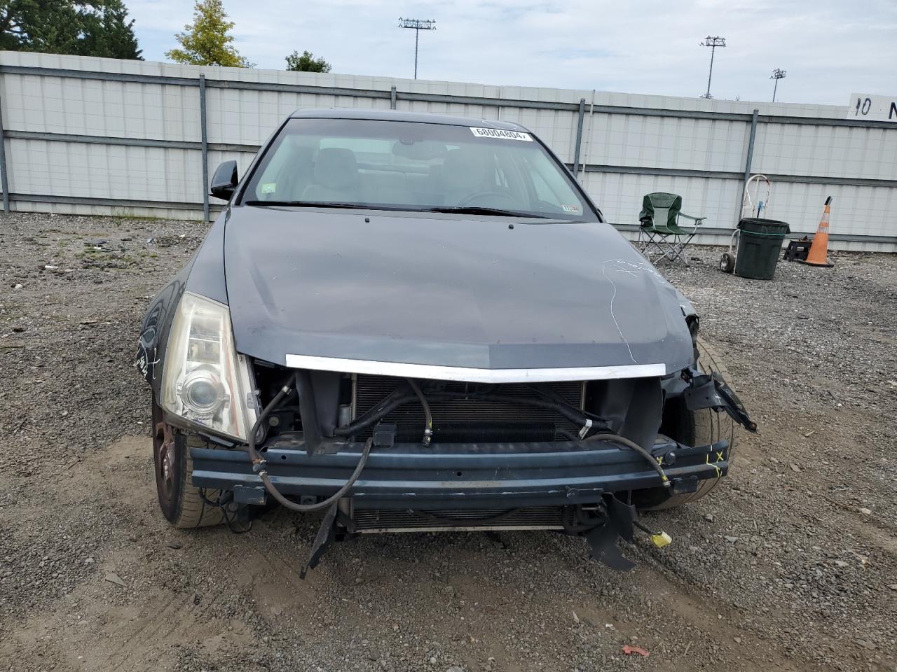 2008 Cadillac CTS VIN 1G6DP57V480115680 Copart auction photo, front end / minor dent/scratches damage thumbnail 5