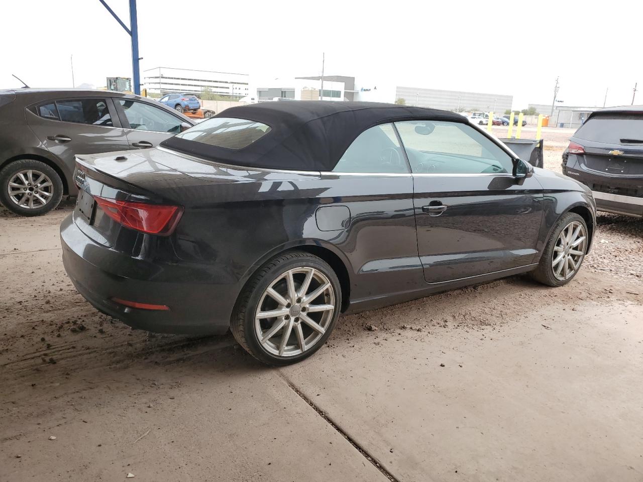 2015 Audi A3 VIN WAU6CLFF4F1133245 Copart auction photo, front end / side damage thumbnail 3