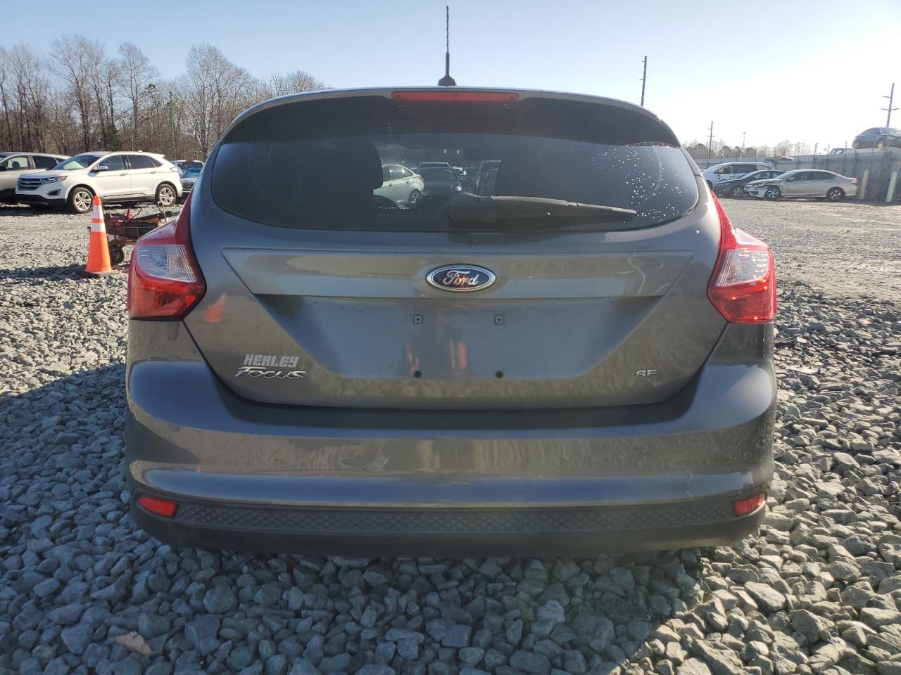 2012 Ford Focus VIN 1FAHP3K22CL407356 Copart auction photo, front end / side damage thumbnail 6