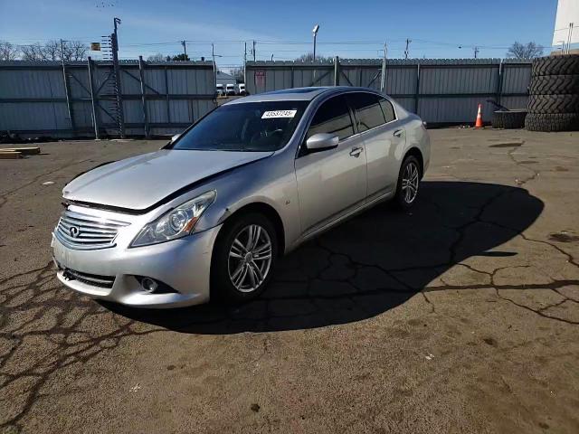 2015 Infiniti Q40 VIN JN1CV6AR7FM521235 Copart auction photo, front end / minor dent/scratches damage thumbnail 13