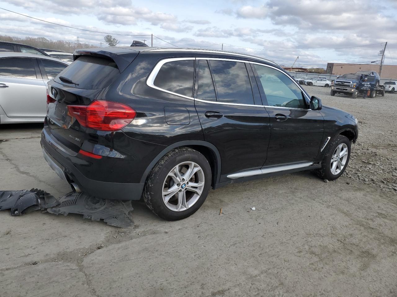 2019 BMW X3 VIN 5UXTR9C57KLP77189 Copart auction photo, side damage thumbnail 6