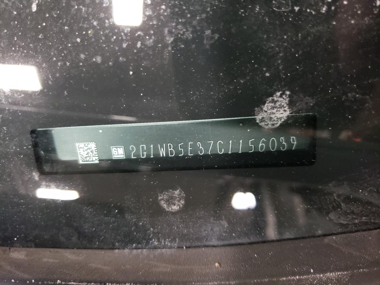 2012 Chevrolet Impala VIN 2G1WB5E37C1156039 Copart auction photo, side damage thumbnail 12