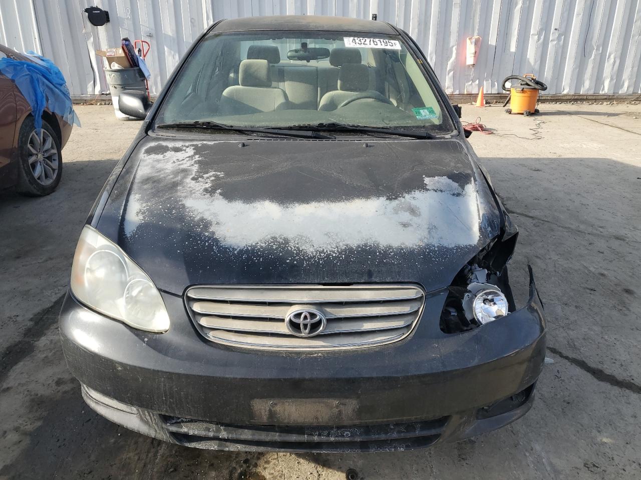 2003 Toyota Corolla VIN 1NXBR38E83Z161995 Copart auction photo, all over damage thumbnail 5