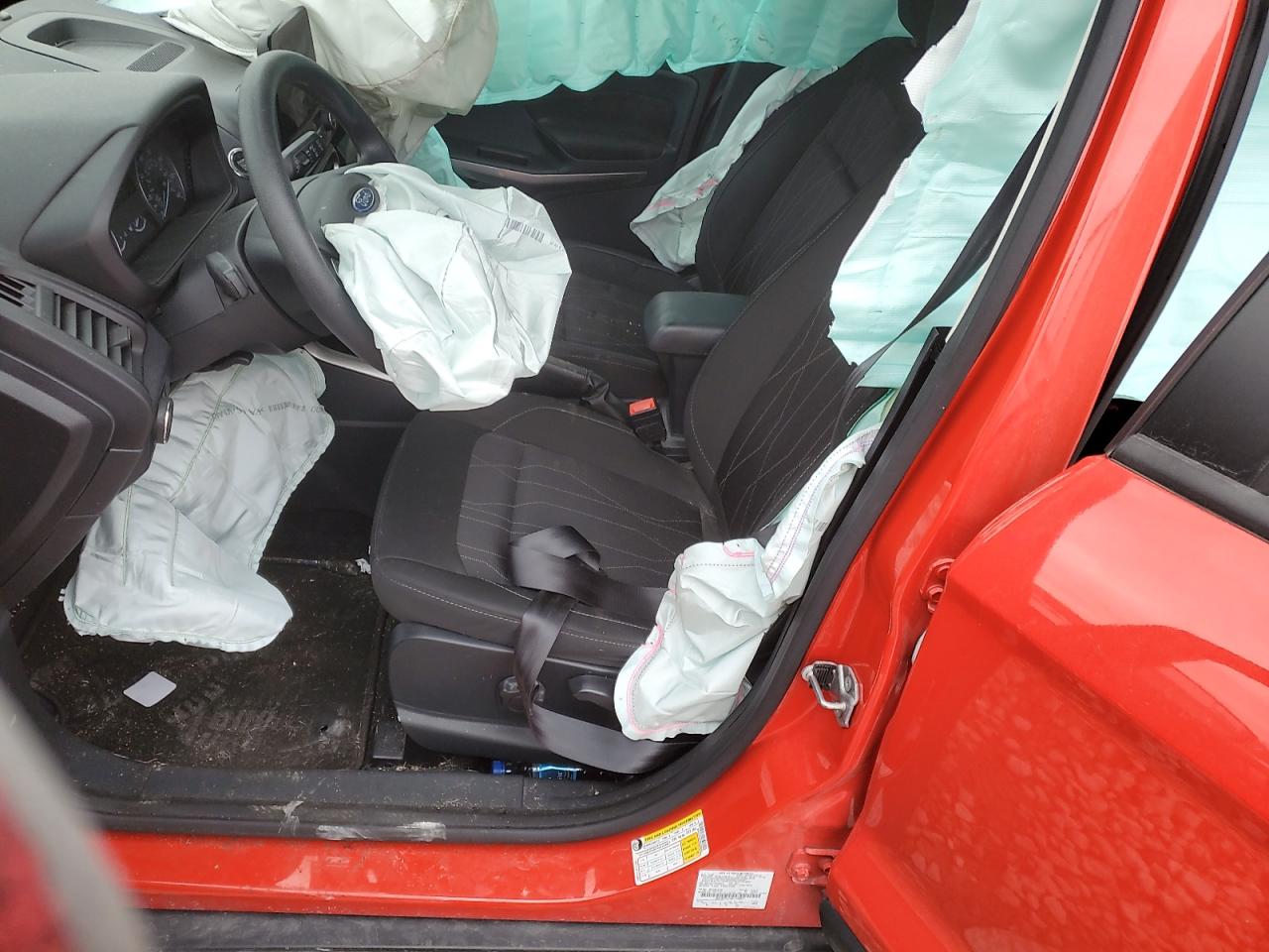 2021 Ford EcoSport VIN MAJ3S2GE5MC408847 Copart auction photo, all over damage thumbnail 7