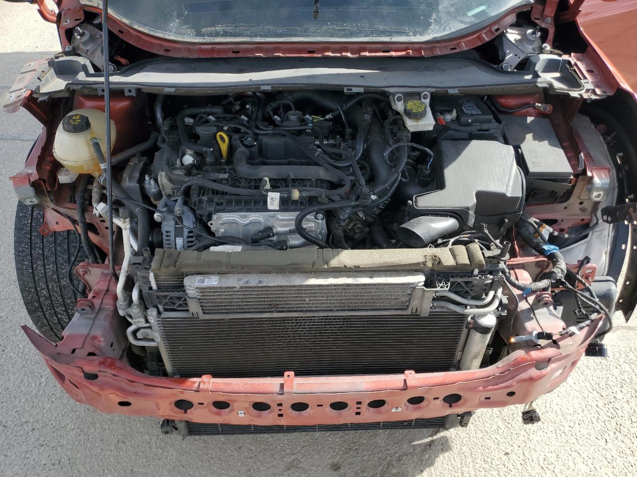 2019 Ford Escape VIN 1FMCU9GD7KUA64610 Copart auction photo, front end damage thumbnail 14