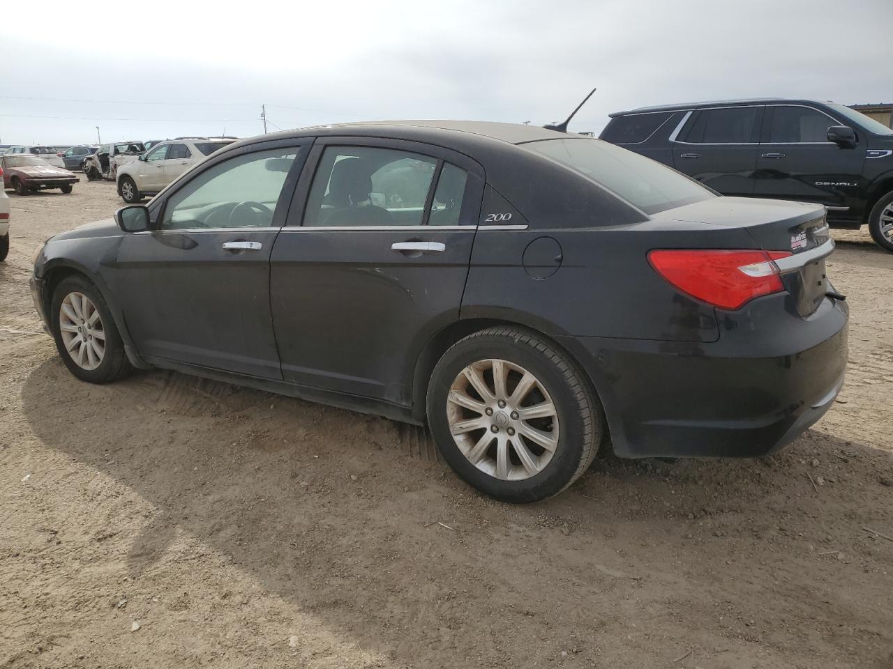 2013 Chrysler 200 VIN 1C3CCBCG2DN602002 Copart auction photo, all over damage thumbnail 2