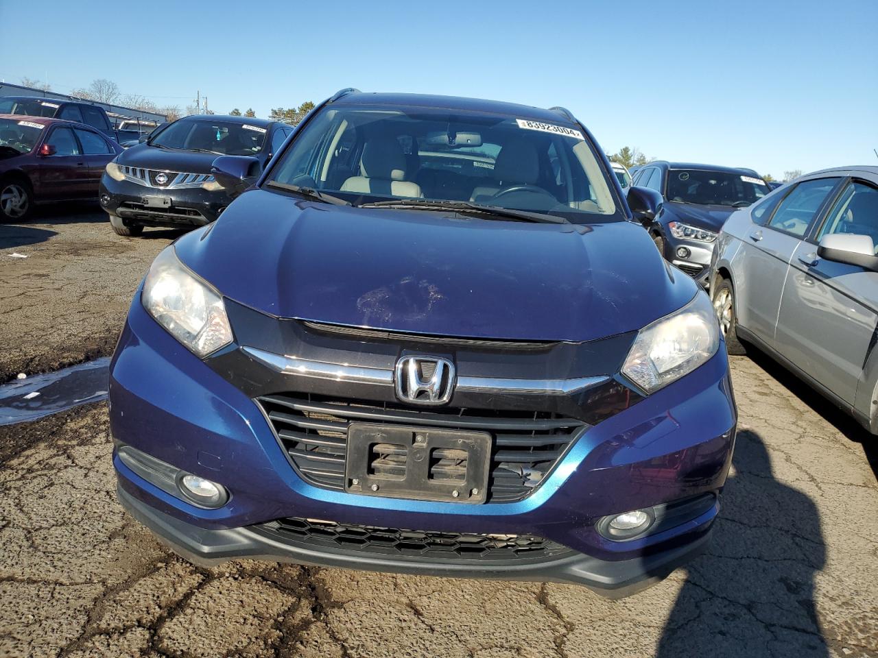 2016 Honda HR-V VIN 3CZRU6H76GM741934 Copart auction photo, rear end damage thumbnail 5