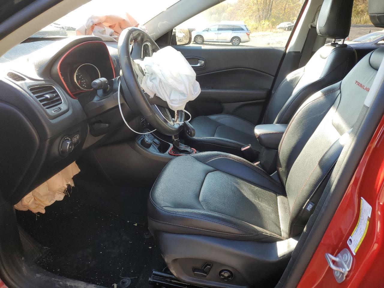 2019 Jeep Compass VIN 3C4NJDDB4KT836096 Copart auction photo, front end / minor dent/scratches damage thumbnail 7