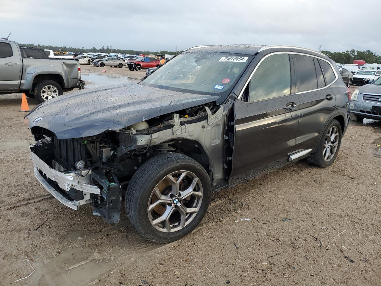 2021 BMW X3 VIN 5UXTY3C07M9D97230