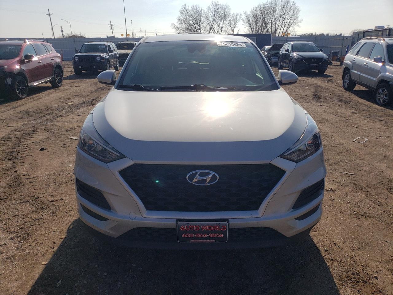 2021 Hyundai Tucson VIN KM8J2CA49MU392536 Copart auction photo, minor dent/scratches damage thumbnail 5