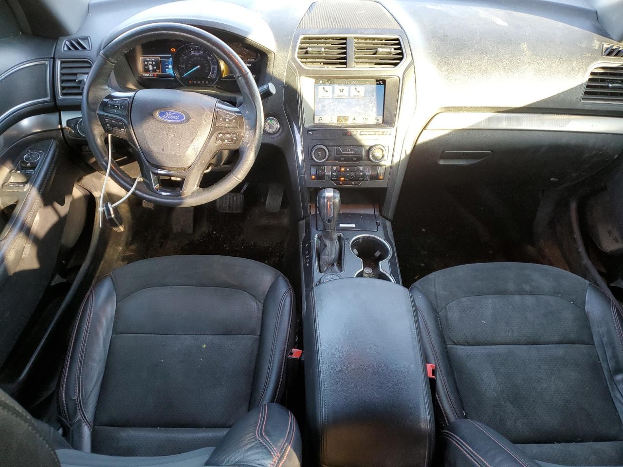 2019 Ford Explorer VIN 1FM5K8D84KGB50617 Copart auction photo, front end / side damage thumbnail 8