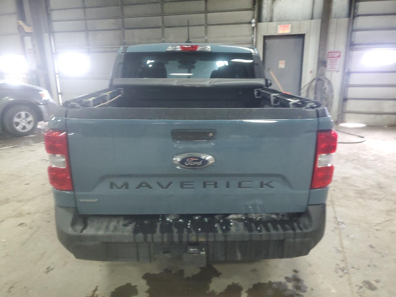 2022 Ford Maverick VIN 3FTTW8E33NRA04161 Copart auction photo, rear end / side damage thumbnail 6