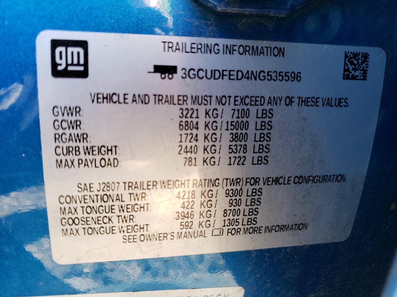 2022 Chevrolet Silverado VIN 3GCUDFED4NG535596 Copart auction photo, side / undercarriage damage thumbnail 12