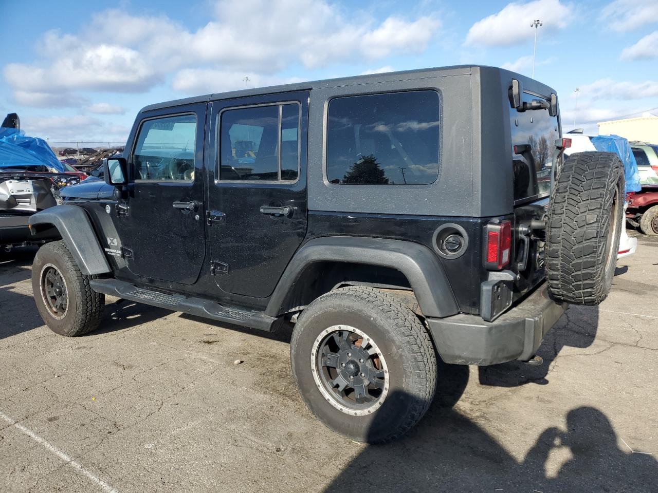 2009 Jeep Wrangler VIN 1J4GA391X9L772701 Copart auction photo, front end damage thumbnail 2