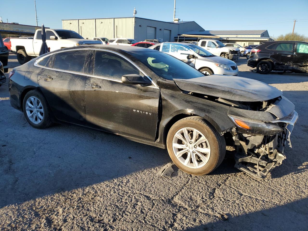 2019 Chevrolet Malibu VIN 1G1ZD5ST6KF191626 Copart auction photo, all over damage thumbnail 4