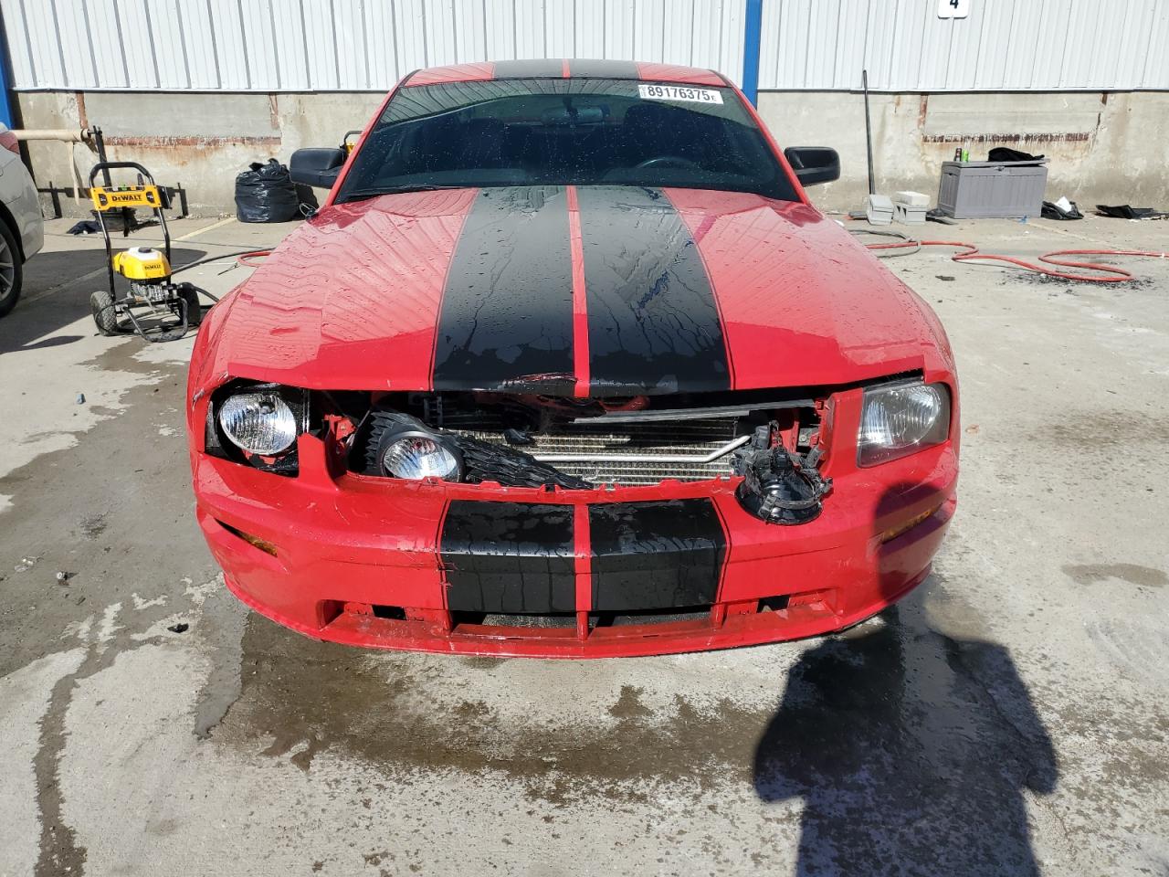 2006 Ford Mustang VIN 1ZVHT82H965180910 Copart auction photo, front end damage thumbnail 5