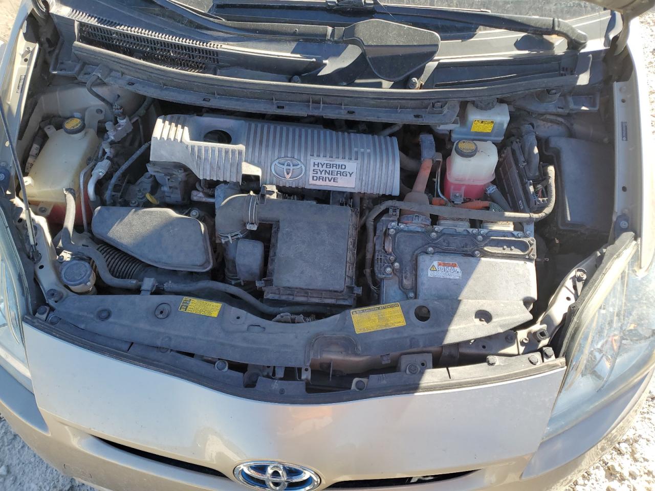 2010 Toyota Prius VIN JTDKN3DUXA0049832 Copart auction photo, rear end damage thumbnail 11