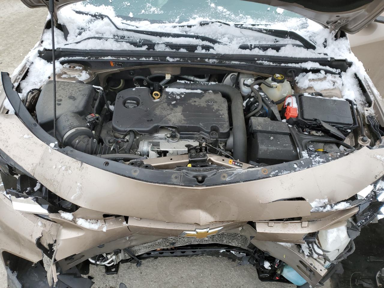 2018 Chevrolet Malibu VIN 1G1ZD5ST6JF229421 Copart auction photo, front end damage thumbnail 13