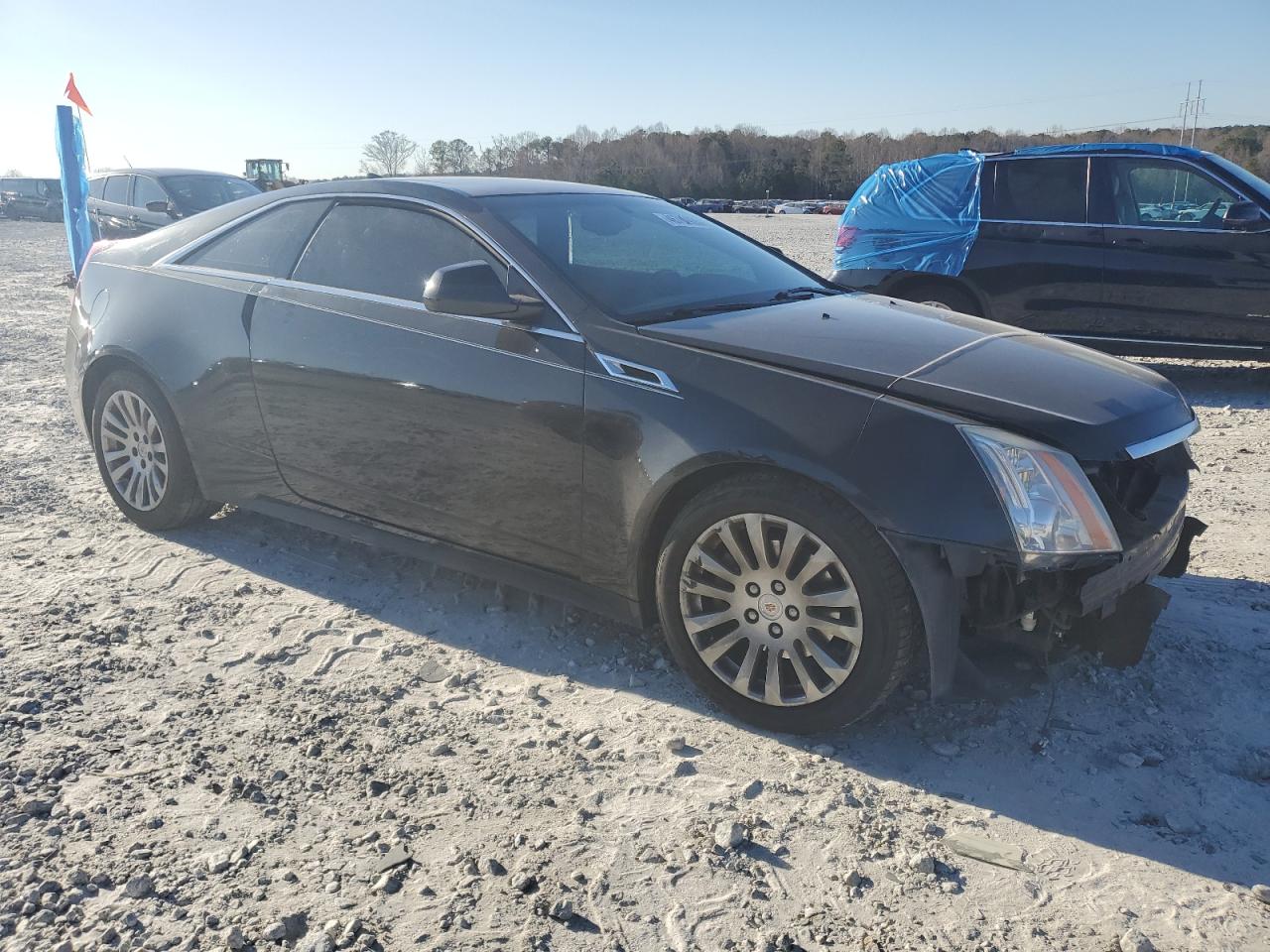 2011 Cadillac CTS VIN 1G6DP1ED3B0122646 Copart auction photo, front end damage thumbnail 4