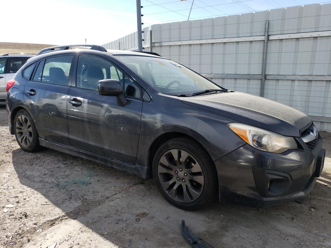 2012 Subaru Impreza VIN JF1GPAL6XCH228857 Copart auction photo, vandalism / hail damage thumbnail 4