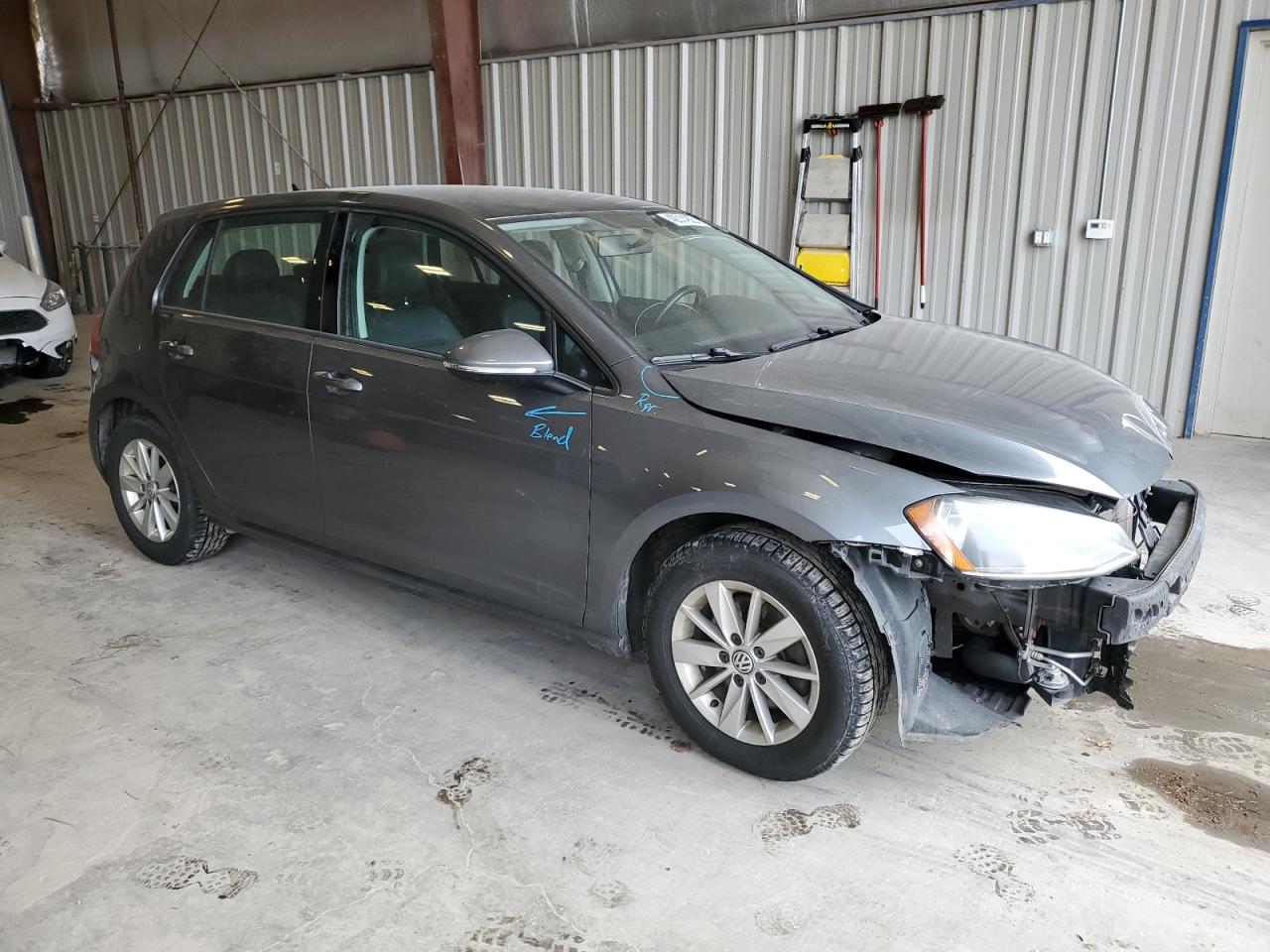 2015 Volkswagen Golf VIN 3VW217AU8FM011718 Copart auction photo, front end damage thumbnail 4