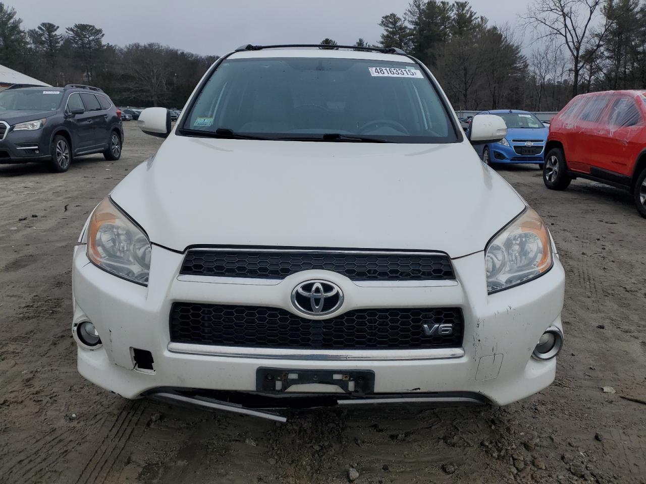 2012 Toyota RAV 4 VIN 2T3DK4DV1CW071264 Copart auction photo, front end / minor dent/scratches damage thumbnail 5