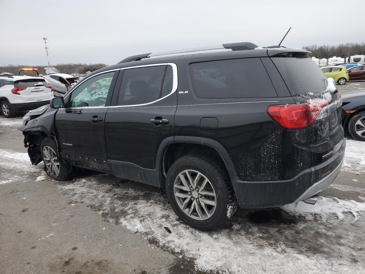 2018 GMC Acadia VIN 1GKKNSLS1JZ195563 Copart auction photo, front end damage thumbnail 2