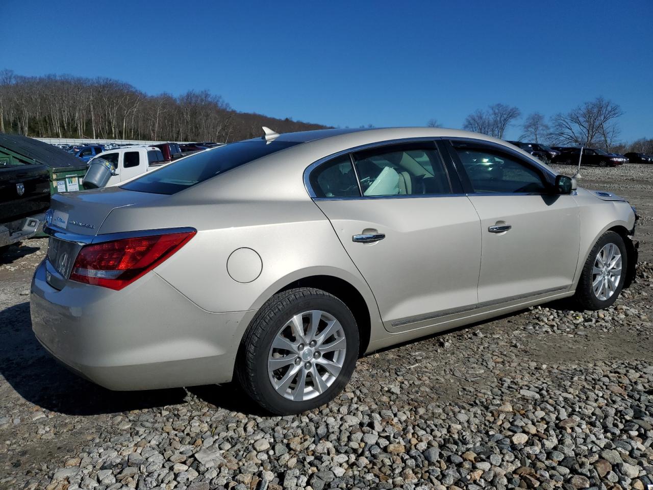 2014 Buick LaCrosse VIN 1G4GB5GR9EF232719 Copart auction photo, front end damage thumbnail 3