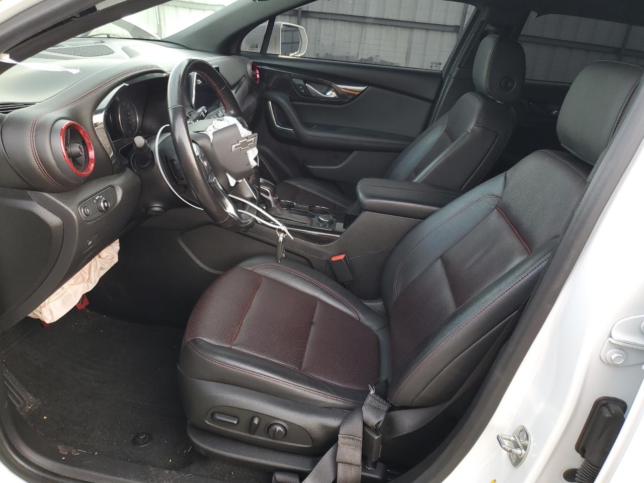 2019 Chevrolet Blazer VIN 3GNKBJRS1KS655770 Copart auction photo, front end damage thumbnail 7