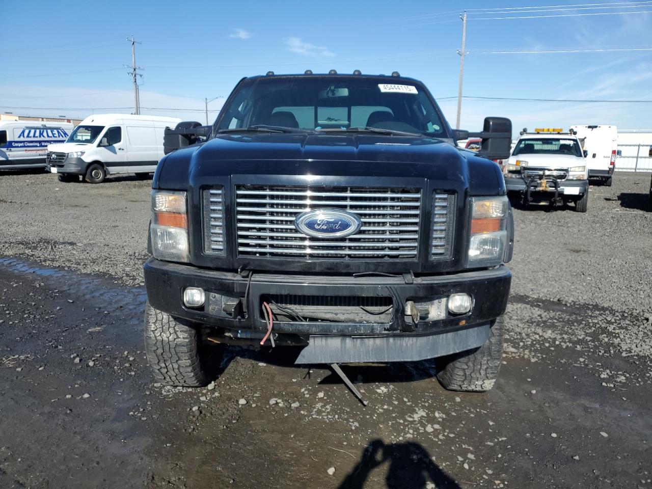 2010 Ford F350 VIN 1FTWW3BR9AEA44881 Copart auction photo, side / top/roof damage thumbnail 5