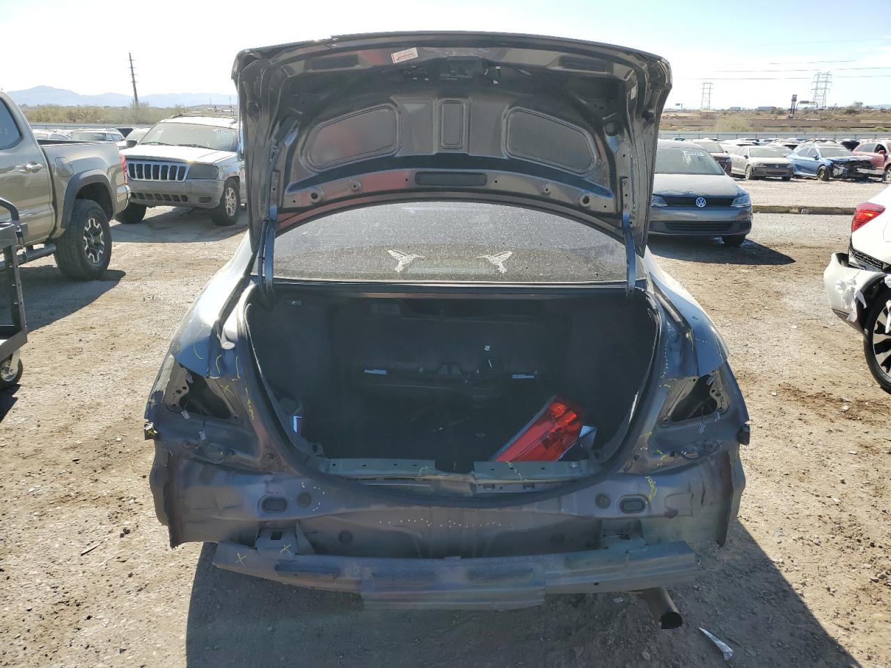 2010 Honda Accord VIN 1HGCP2F3XAA063903 Copart auction photo, rear end / frame damage damage thumbnail 6