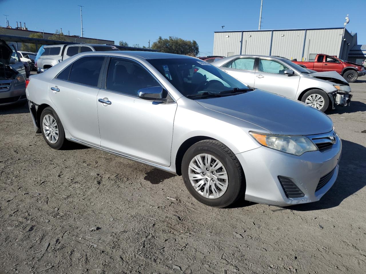 2013 Toyota Camry VIN 4T1BF1FK4DU264466 Copart auction photo, rear end damage thumbnail 4